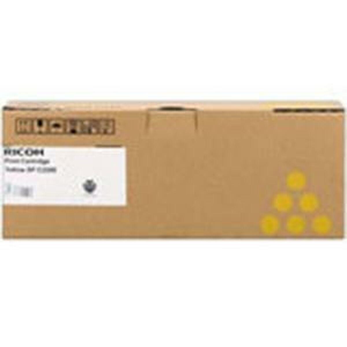 Tóner Original Ricoh SPC220N/221N/221SF/221PN 222SF/SPC240SF/240DN Amarelo Preto (1 Unidade)