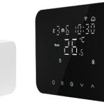 Termostato Inteligente Soft Touch a Bateria HeyThermo - Free (Preto) - ISNATCH