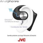 Auriculares JVC Preto