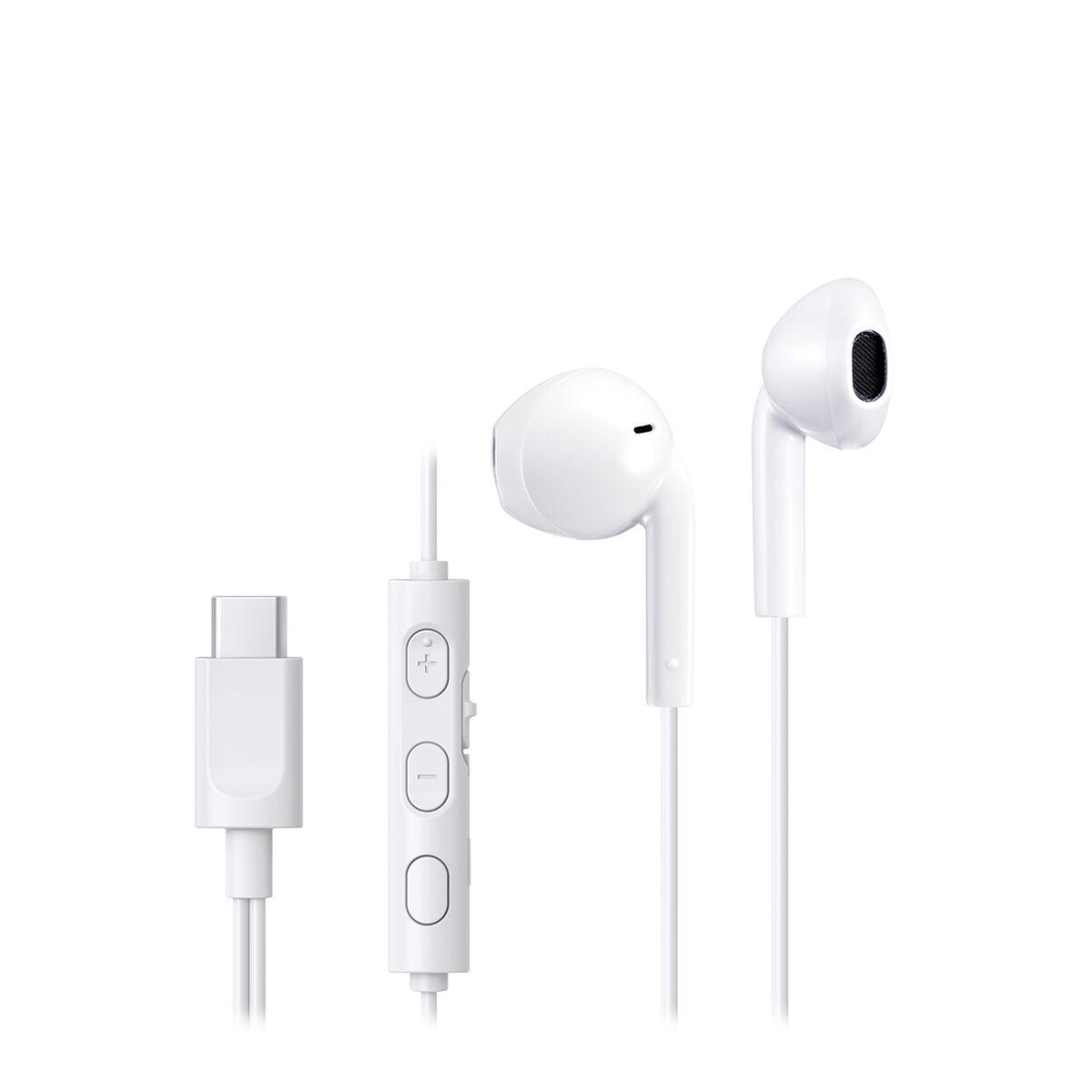 Auriculares com microfone JVC HAF-R17UCW-U Branco