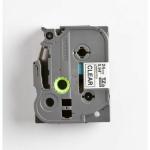 Cinta laminada para máquinas rotuladoras Brother TZE-151 Preto/Transparente 12 mm 24 mm x 8 m