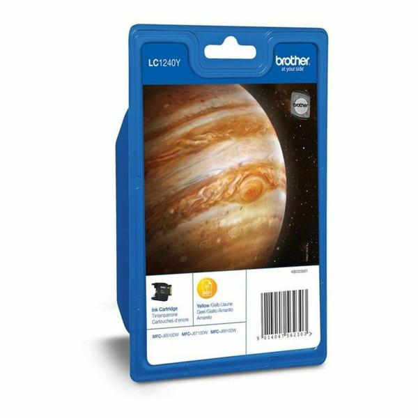 Tinteiro de Tinta Original Brother Amarelo