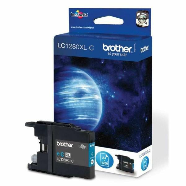 Tinteiro de Tinta Original Brother LC1280XLC Ciano