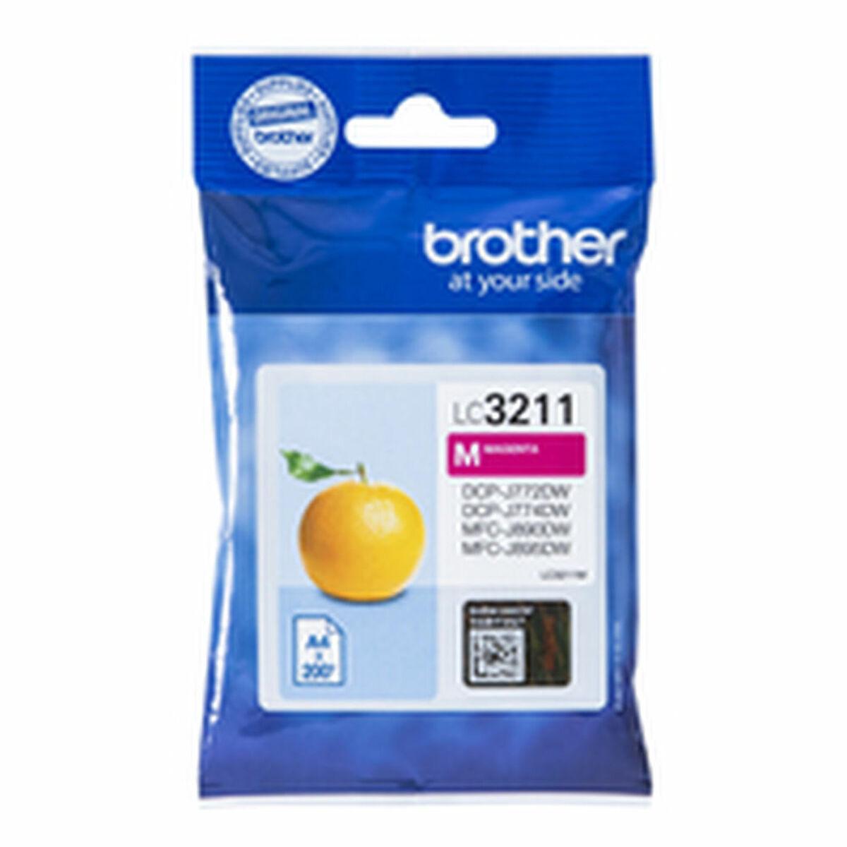 Tinteiro de Tinta Original Brother LC3211M Magenta