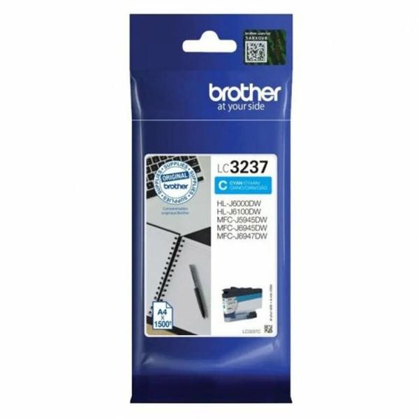 Tinteiro de Tinta Original Brother LC-3237C Ciano