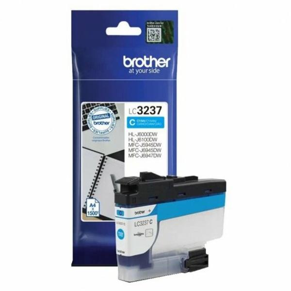 Tinteiro de Tinta Original Brother LC-3237C Ciano