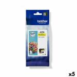 Tinteiro de Tinta Original Brother DCP-J1200W Amarelo (5 Unidades)