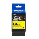 Cinta laminada para máquinas rotuladoras Brother HSE611E Preto Multicolor (1 Unidade)