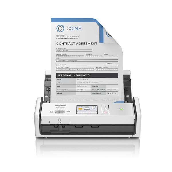 Scanner Portátil Duplex Colorido Brother ADS1800WUN1 6-20 ppm