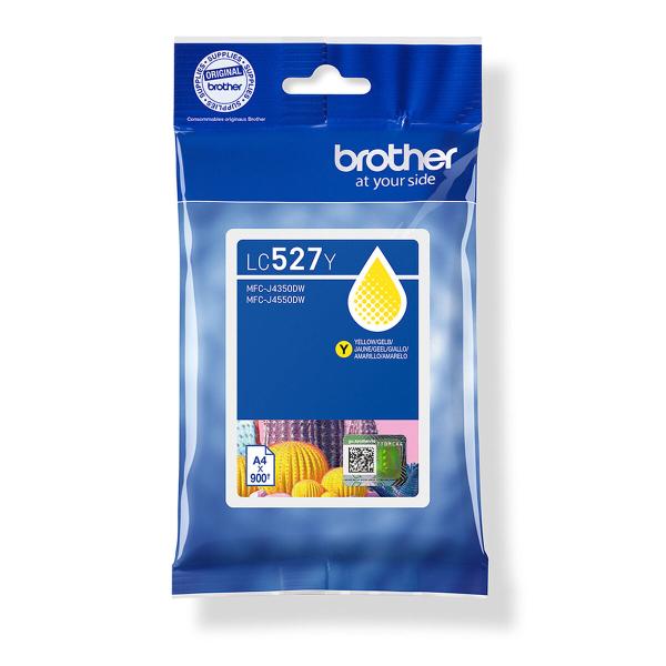 Tinteiro de Tinta Original Brother LC527Y Amarelo