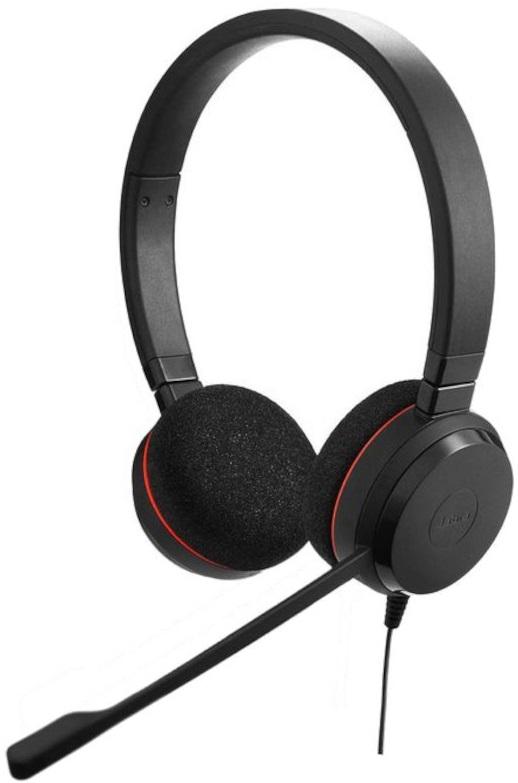Auscultadores Headset Evolve 20 UC Stereo USB - A (Preto) - JABRA