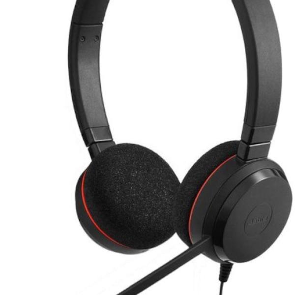 Auscultadores Headset Evolve 20 UC Stereo USB - A (Preto) - JABRA