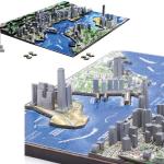 Puzzle Time 4D HONG KONG (1100 pcs) - VELLEMAN