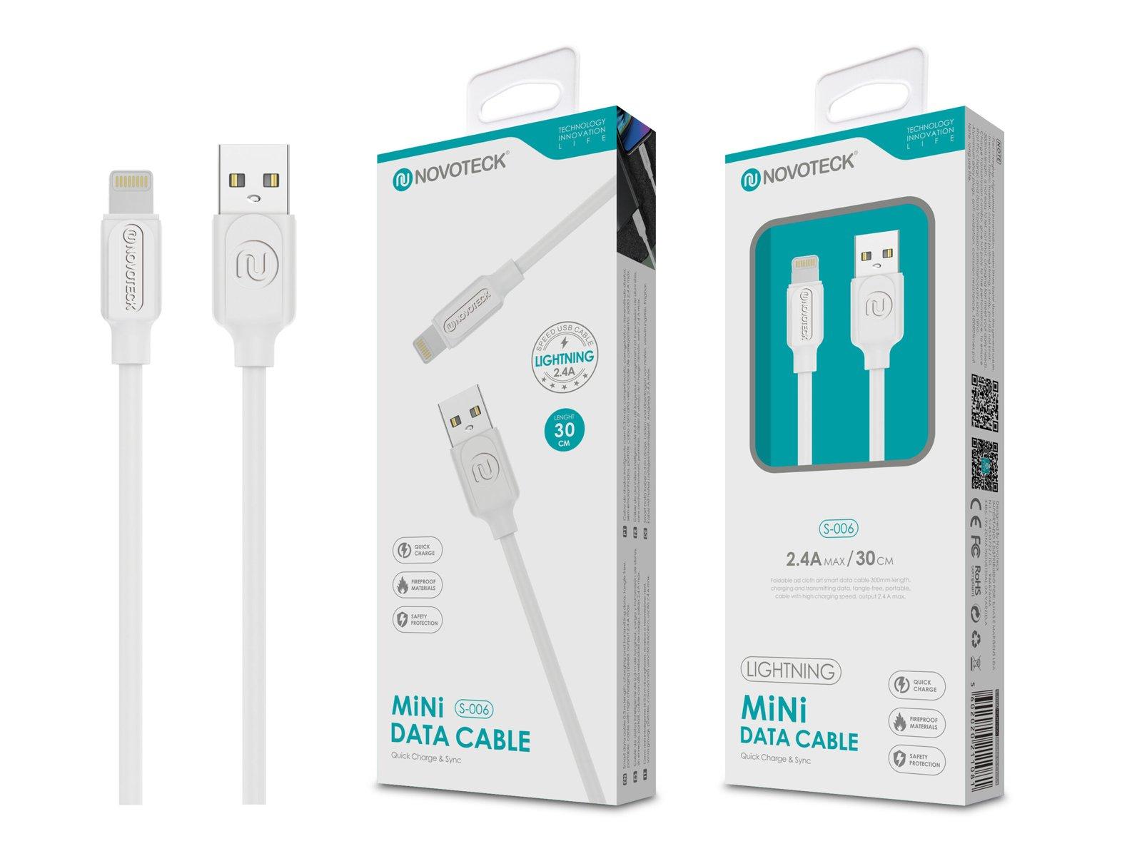 Mini Cabo Lightning 2.4A 0.3M S-006