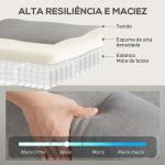 Poltrona Relax Reclinável Elétrica Giratória e Basculante com Apoio para os Pés Ajustável Controlo Remoto 86x89x99 cm Cinzento Claro