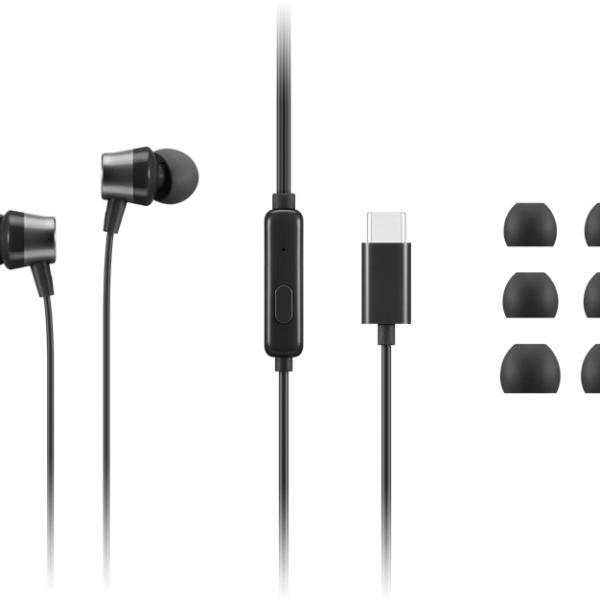 Auriculares USB - C Wired In - Ear - LENOVO