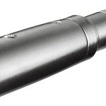 Ficha Adaptadora Canon Macho - Jack 6,3mm Femea Mono