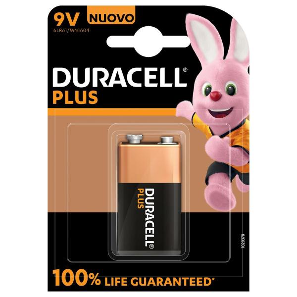 Pilha Alcalina DURACELL 0502045950 9 V
