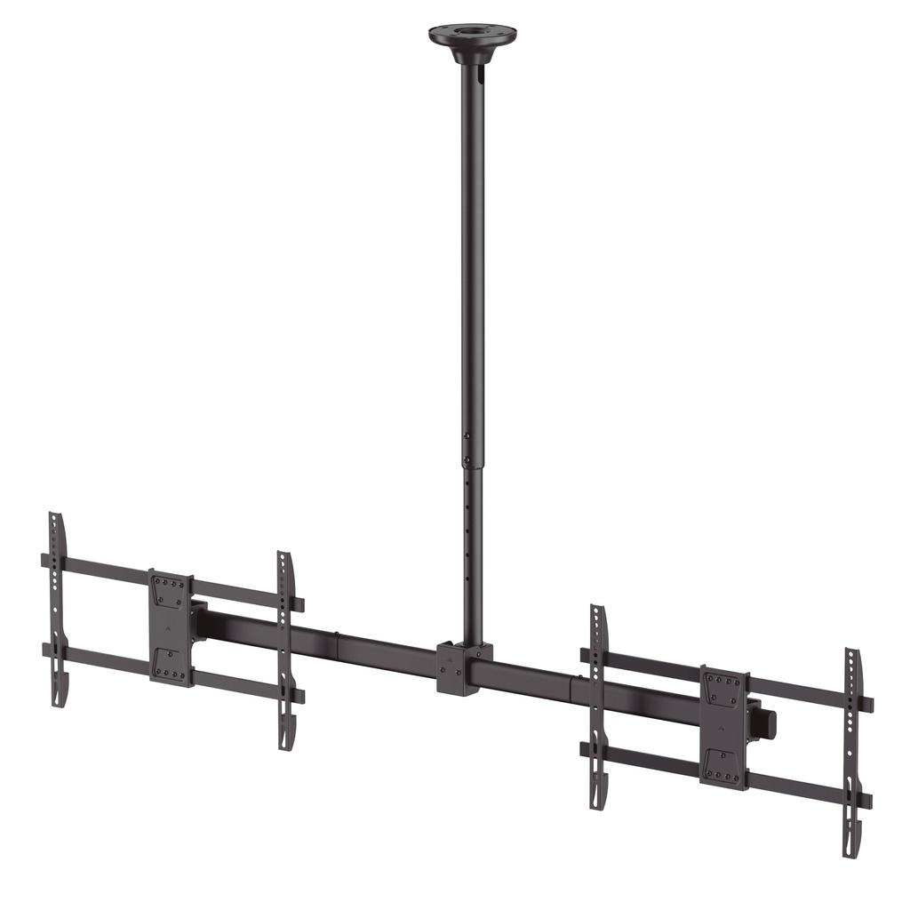 Suporte de Teto Rotativo p/ 2x TV´s LCD/LED/PLASMA 34~60 (Preto) - GSC