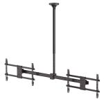 Suporte de Teto Rotativo p/ 2x TV´s LCD/LED/PLASMA 34~60 (Preto) - GSC