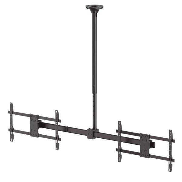 Suporte de Teto Rotativo p/ 2x TV´s LCD/LED/PLASMA 34~60 (Preto) - GSC