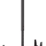 Suporte Teto Rotativo p/ 2x TV´s LCD/LED/PLASMA 43 ~ 86 VESA 600x400 (Preto) - HOLMIOS
