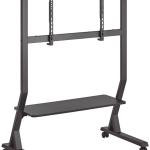 Suporte de Chão Portátil p/ TV 37...90 50Kg (Preto) - HOLMIOS
