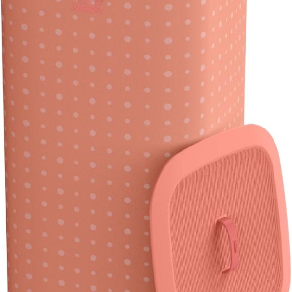 Cesto Separador de Roupa 60L (Coral) - JOSEPH JOSEPH