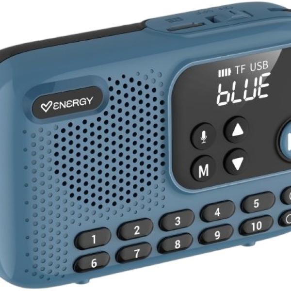 Rádio Portátil FM Tunergo 5W c/ Bluetooth - ENERGY - SISTEM