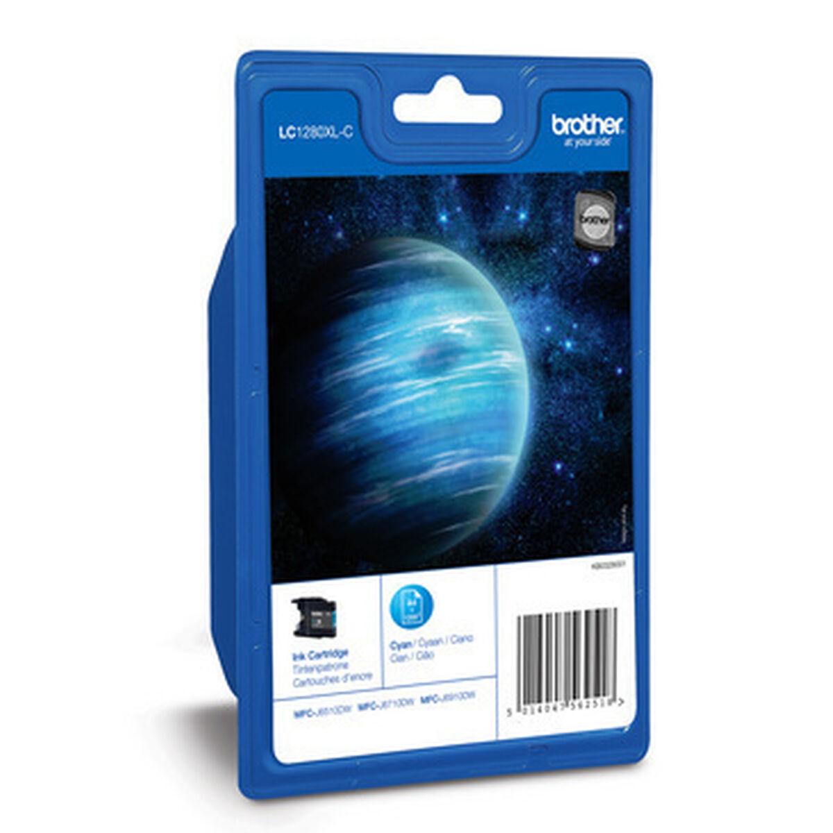 Tinteiro de Tinta Original Brother LC-1280XLCBP Ciano