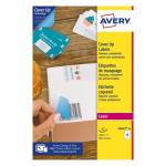 Adesivos/Etiquetas Avery 99,1 x 57 mm Branco 25 Folhas
