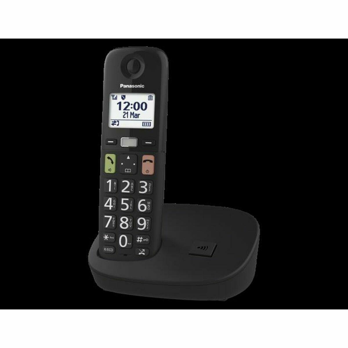 Telefone sem fios Panasonic KX-TGU110EXB Preto