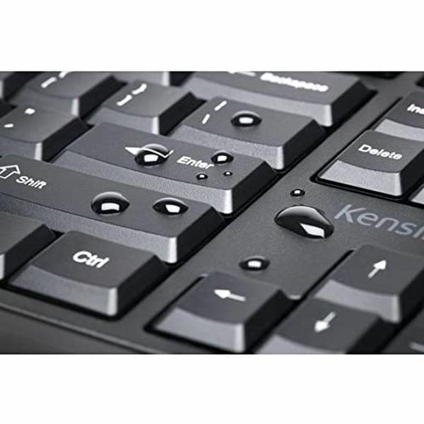 Teclado e Rato sem Fios Kensington K75230ES Preto Espanhol Qwerty espanhol QWERTY