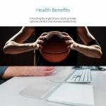 Apoio para pulsos Kensington Ergosoft Cinzento