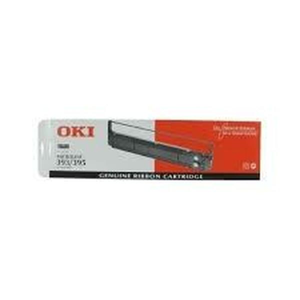 Fita de impressora de agulhas original OKI ML-393/395 Preto Nylon
