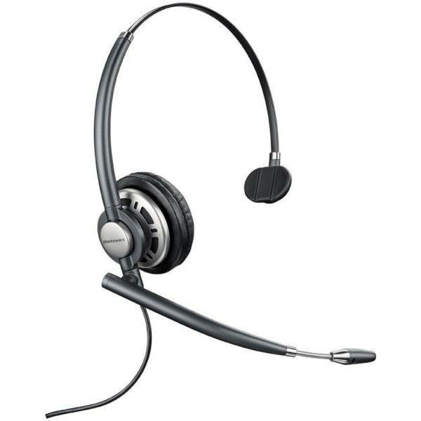 Auriculares com microfone Poly Preto