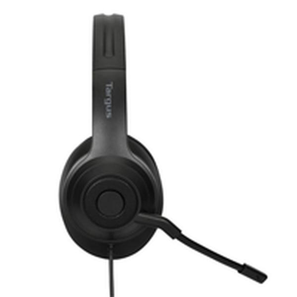 Auriculares com microfone Targus AEH102GL Preto