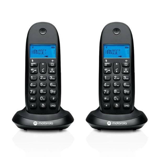 Telefone Fixo Motorola C1002 CB+ Preto