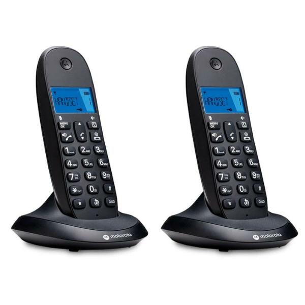 Telefone Fixo Motorola C1002 CB+ Preto