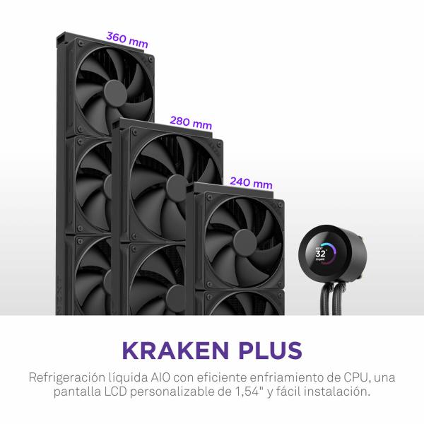 Kit de refrigeração líquida NZXT RL-KN360-B2