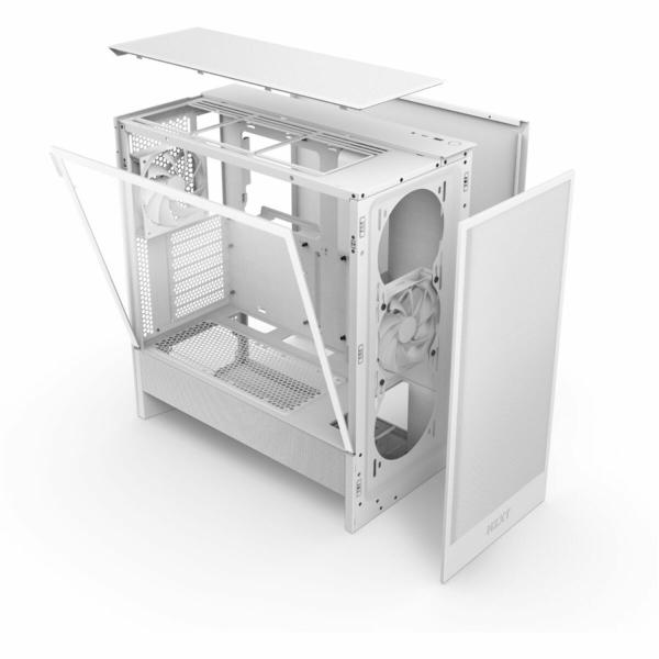 Caixa Semitorre ATX NZXT H5 FLOW Branco