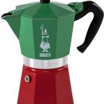 Cafeteira Italiana 0,24L (Verde/Vermelho) - BIALETTI