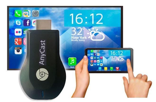 Smart TV Wi - Fi DONGLE ANYCAST - M2 Plus