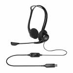 Auriculares com microfone Logitech 981-000100 Preto
