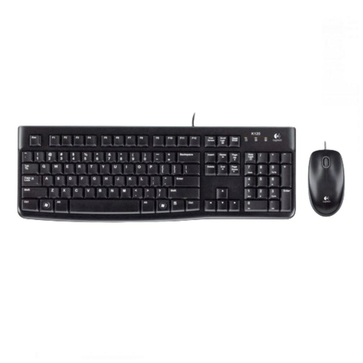 Teclado Logitech 920-002539 Preto Qwerty espanhol AZERTY