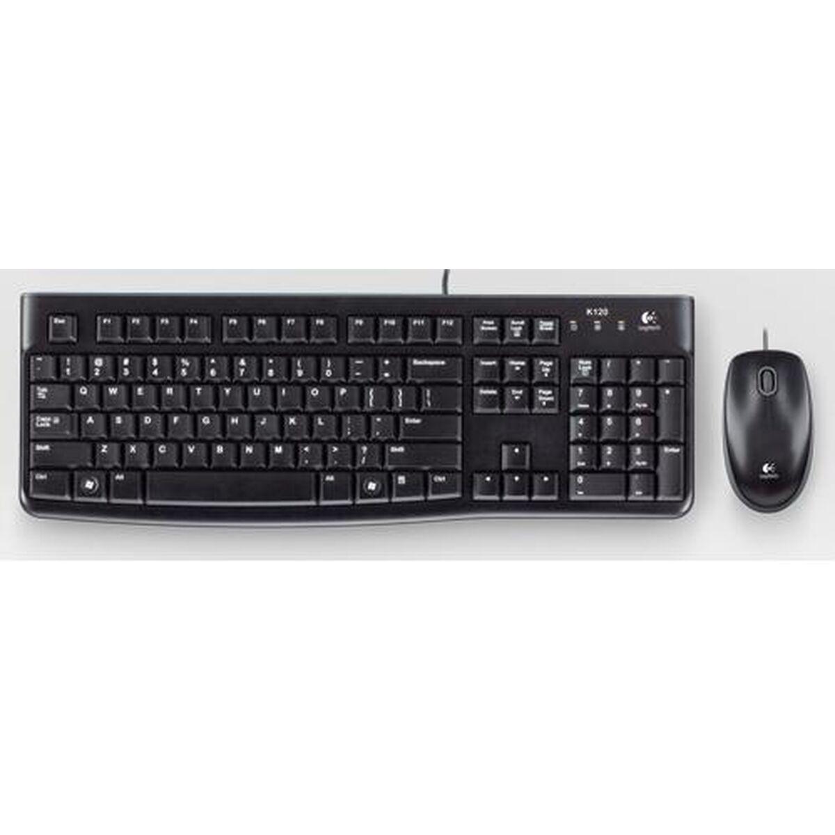 Teclado e Rato Logitech 920-002547 Qwerty português