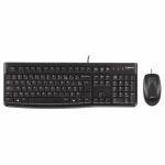 Teclado e rato óticos Logitech 920-002562 Preto Inglês QWERTY
