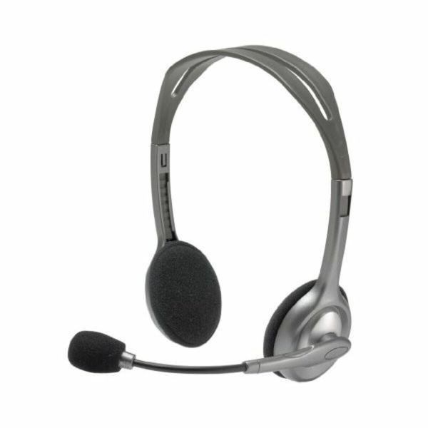 Auriculares com microfone Logitech 981-000271           2 x Jack 1,4 m