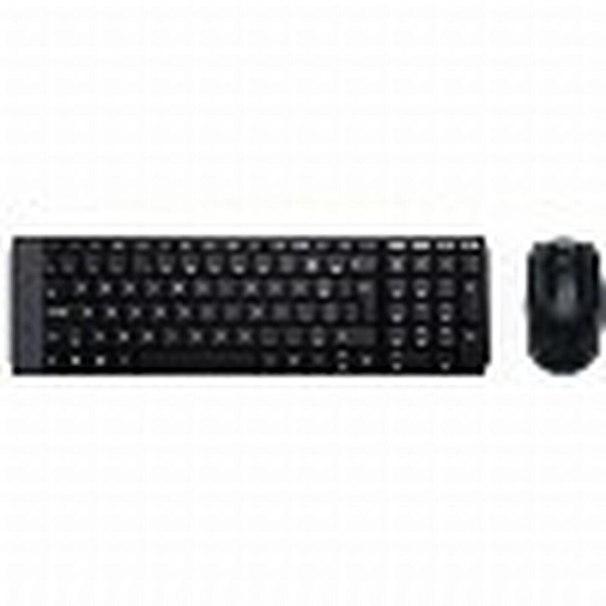 Teclado e Rato Logitech 920-003168 Preto QWERTY