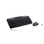 Teclado e Rato Logitech Wireless Combo MK330 Preto Qwerty US